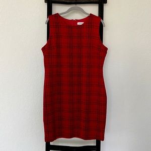 Calvin Klein Fitted Dress